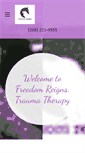 Mobile Screenshot of freedomreigns.org